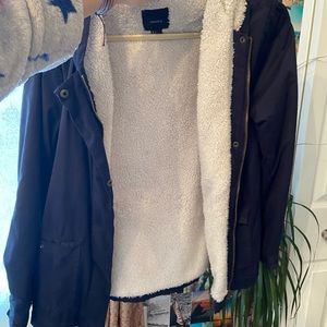 forever 21 sherpa jacket